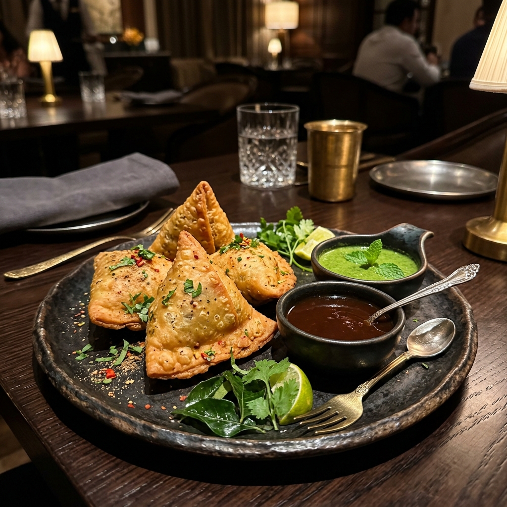 Crispy Samosa Platter
